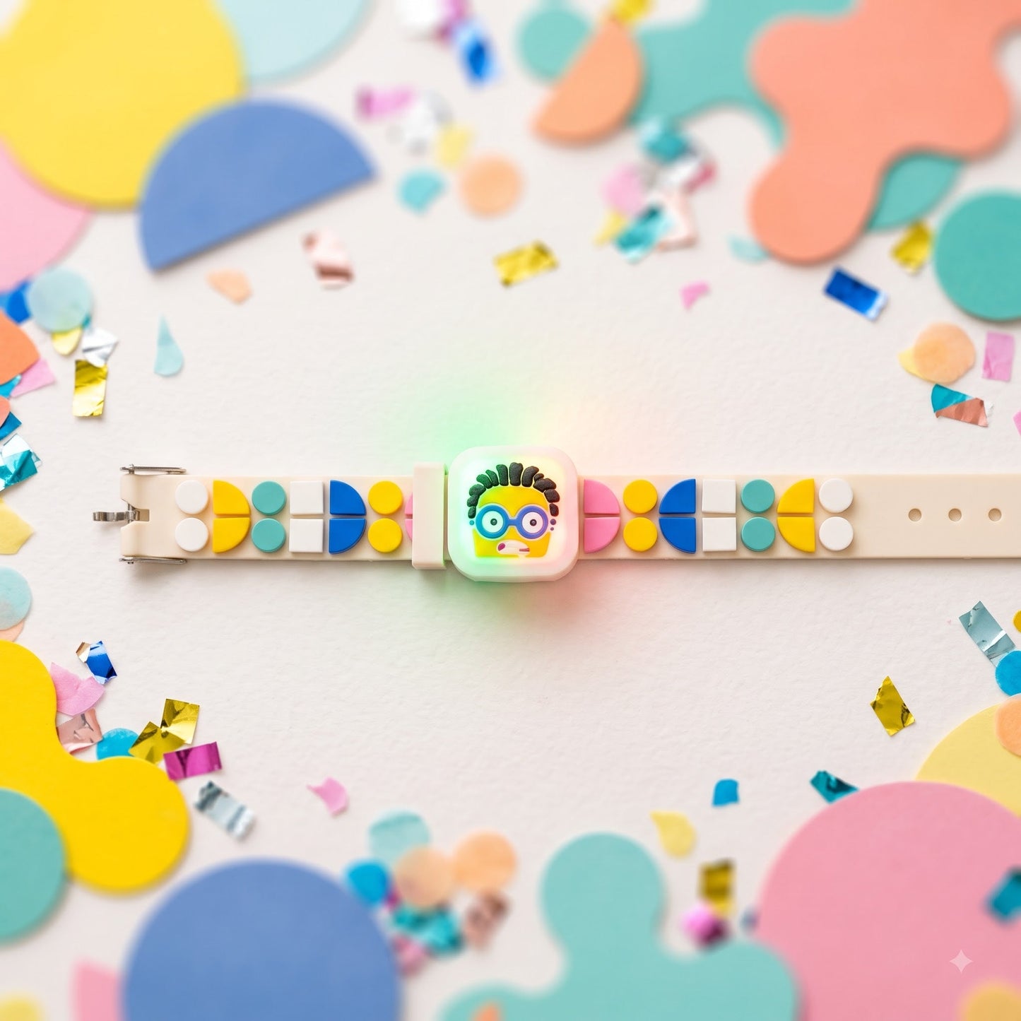 Minion Geometric Beads Kids Rakhi