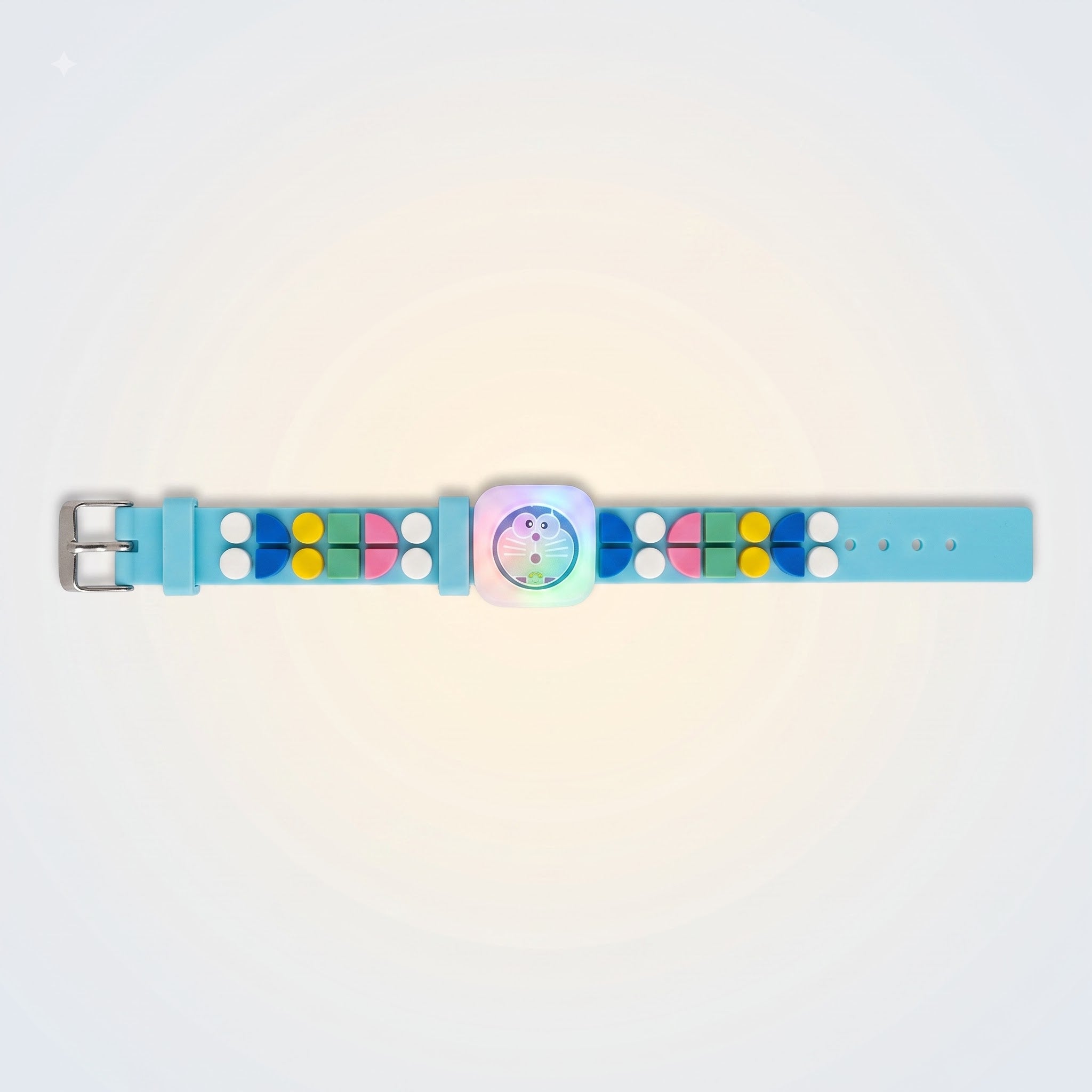 Doraemon Geometric Beads Kids Rakhi