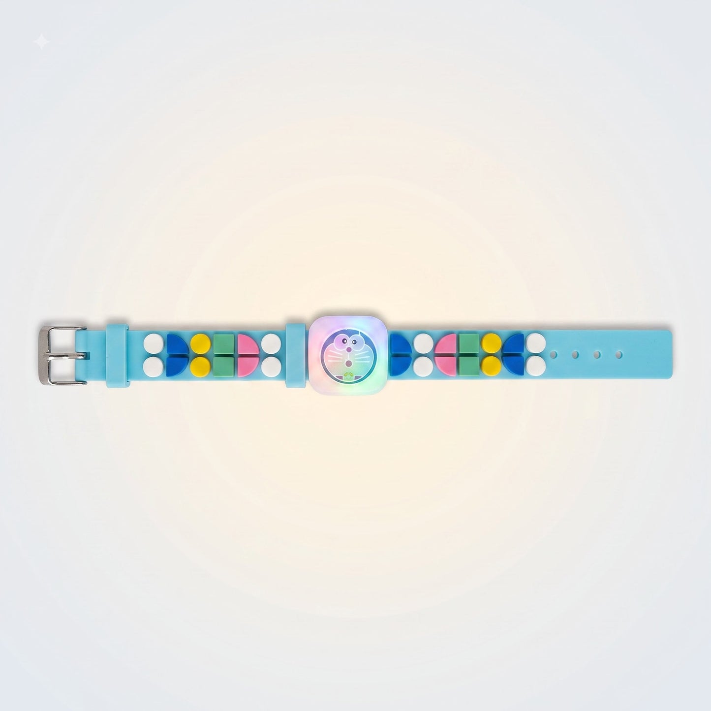 Doraemon Geometric Beads Kids Rakhi