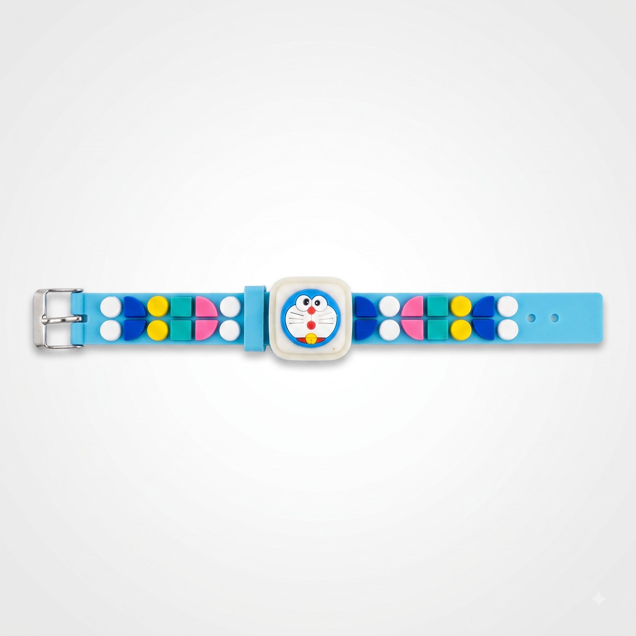 Doraemon Geometric Beads Kids Rakhi