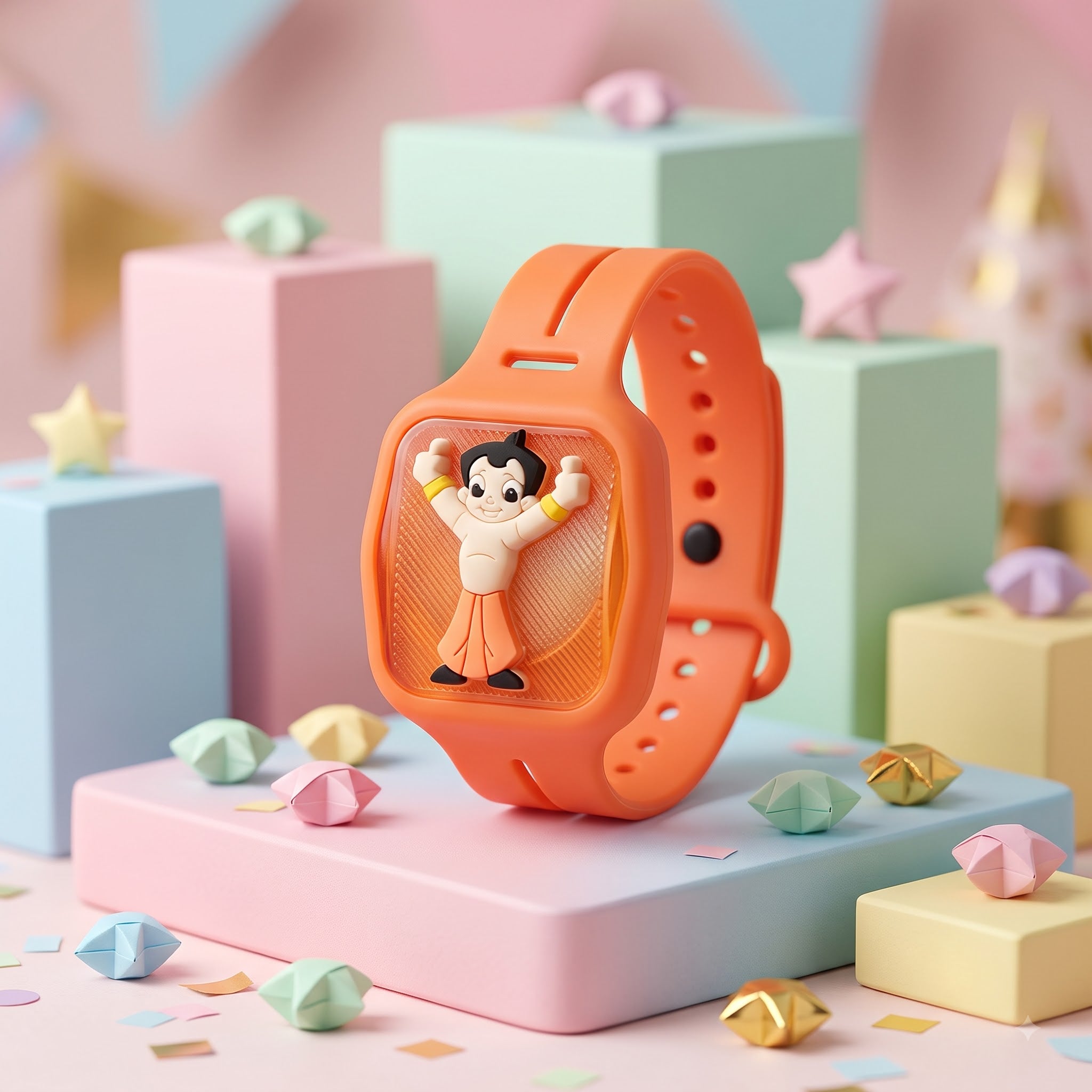 Chhota Bheem LED Watch Kids Rakhi