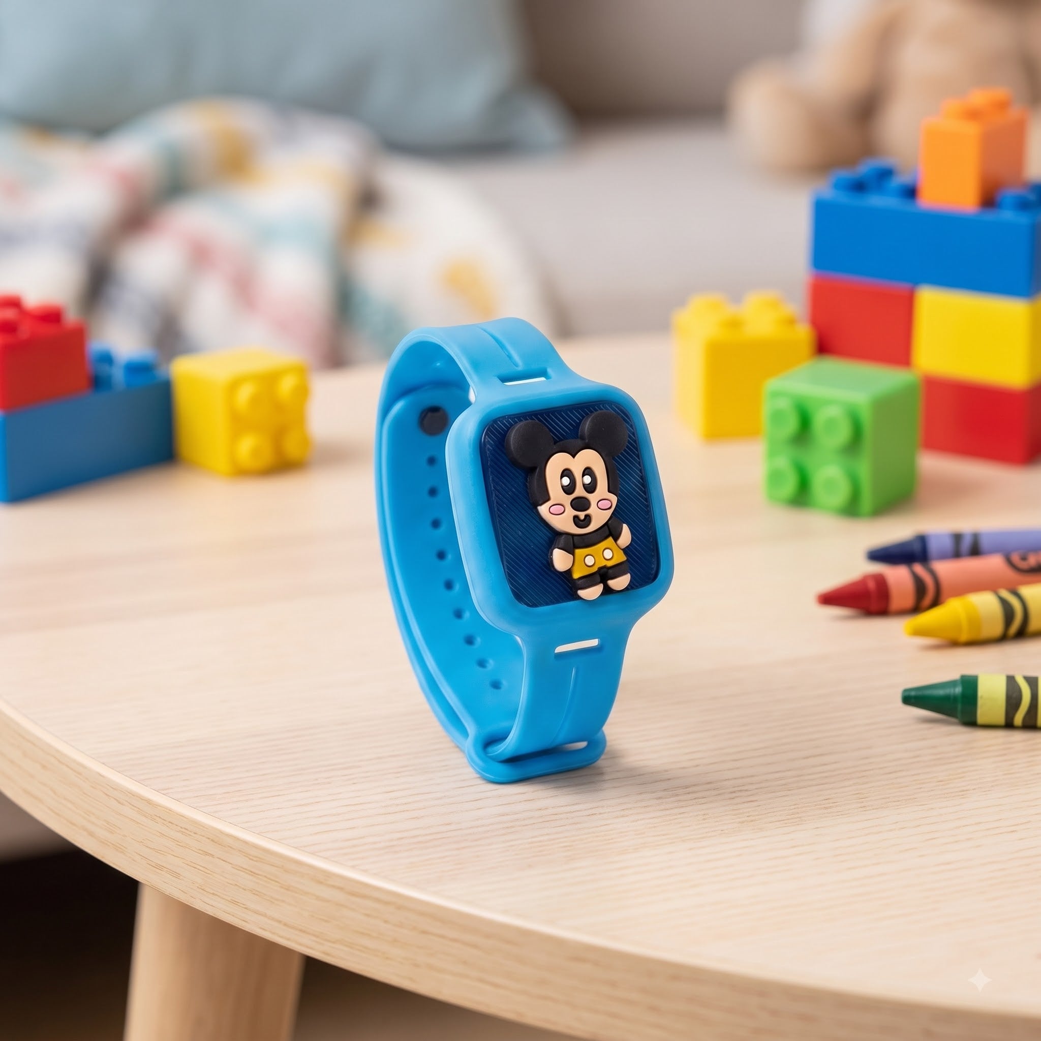 Mickey Mouse LED Watch Kids Rakhi