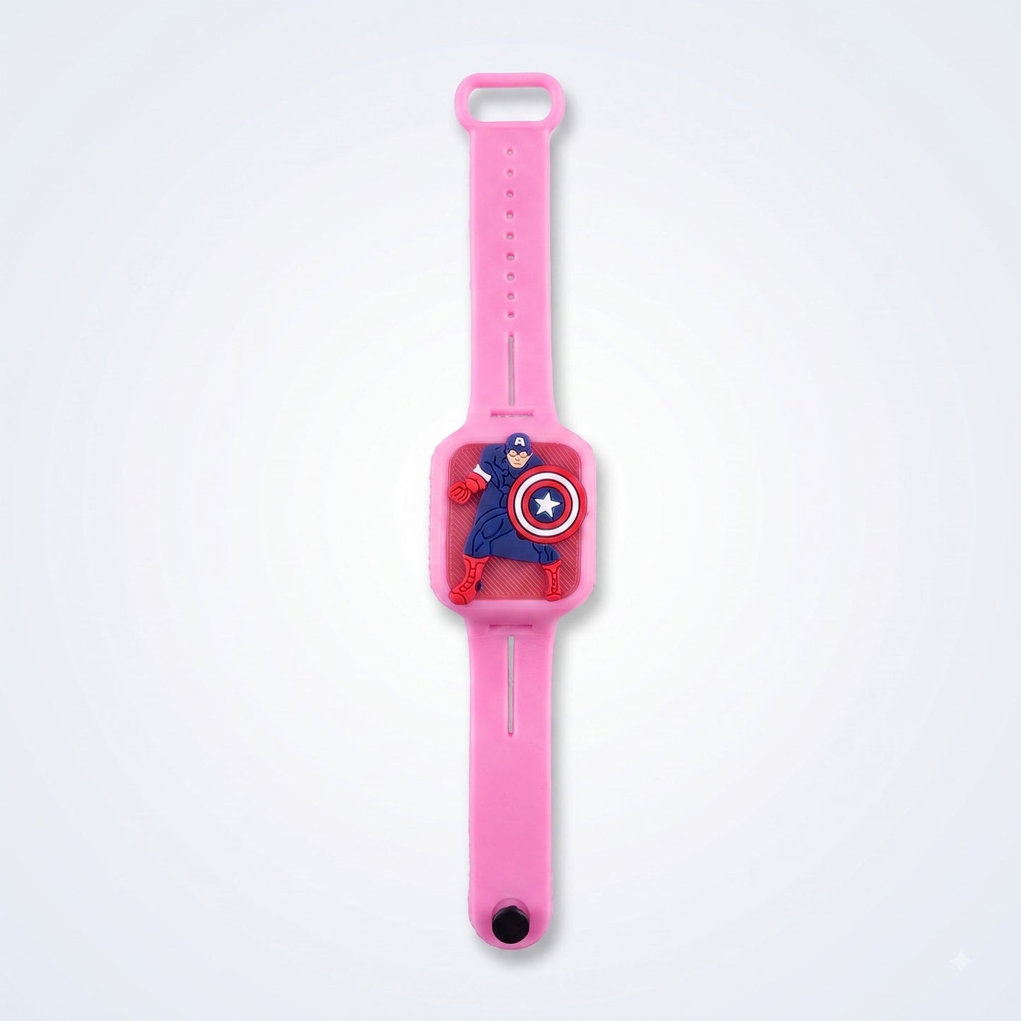 Captain America LED Watch Kids Rakhi