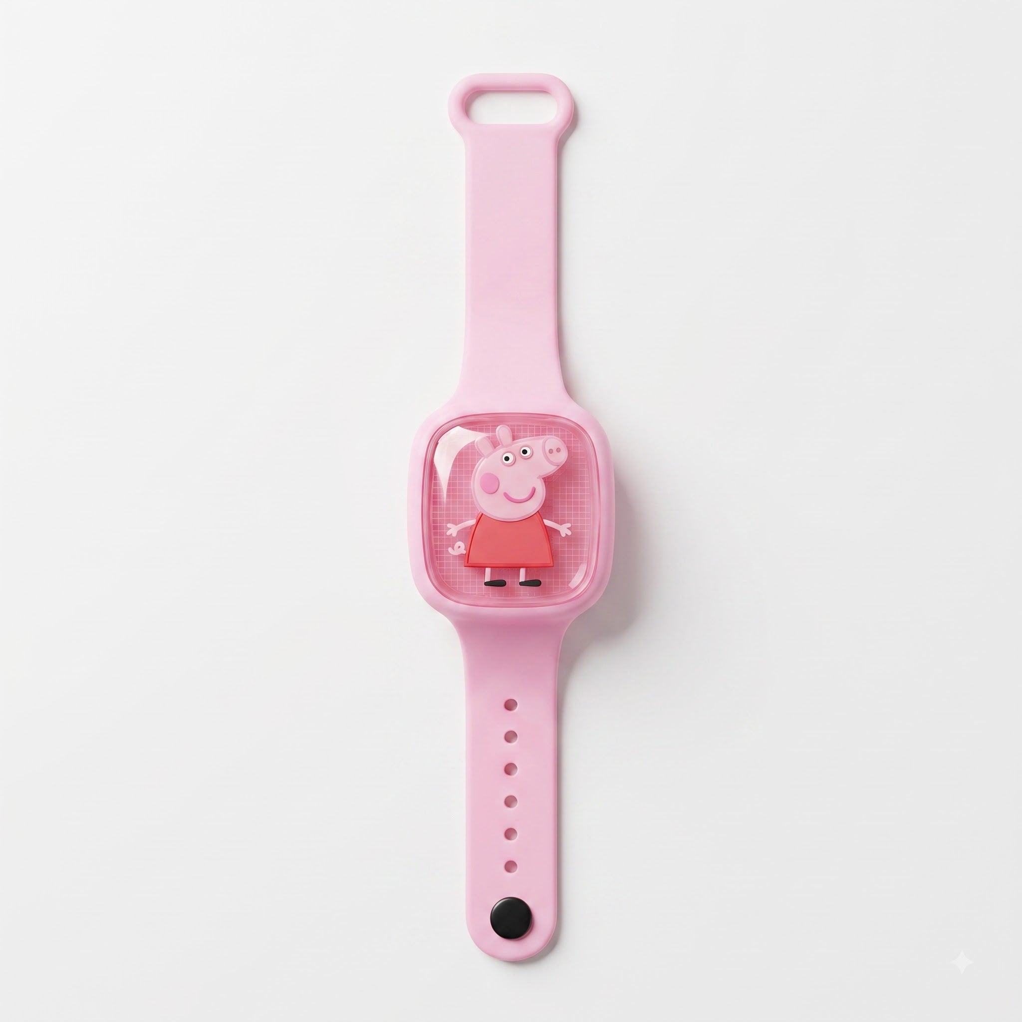 Peppa Pig LED Watch Kids Rakhi Pink