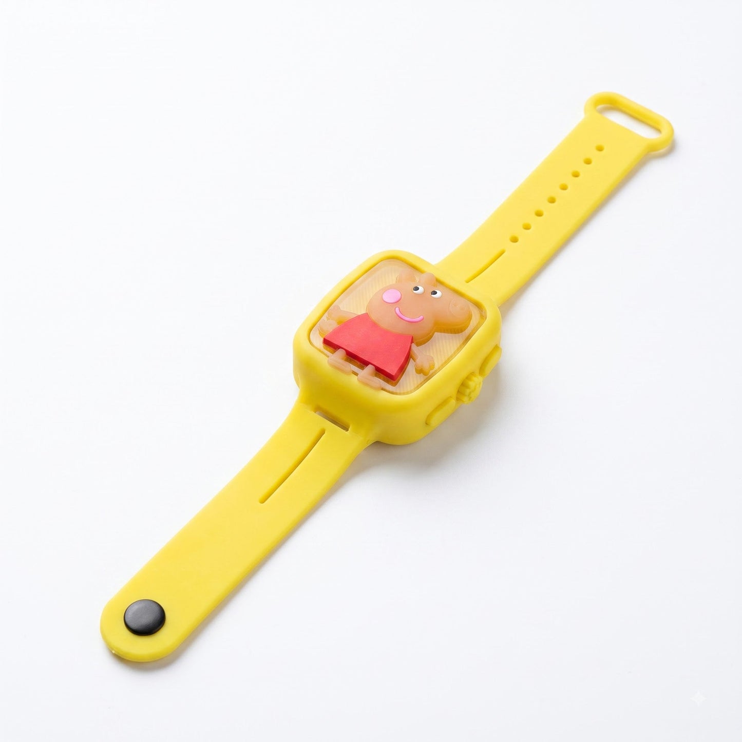 Peppa Pig LED Watch Kids Rakhi Yellow