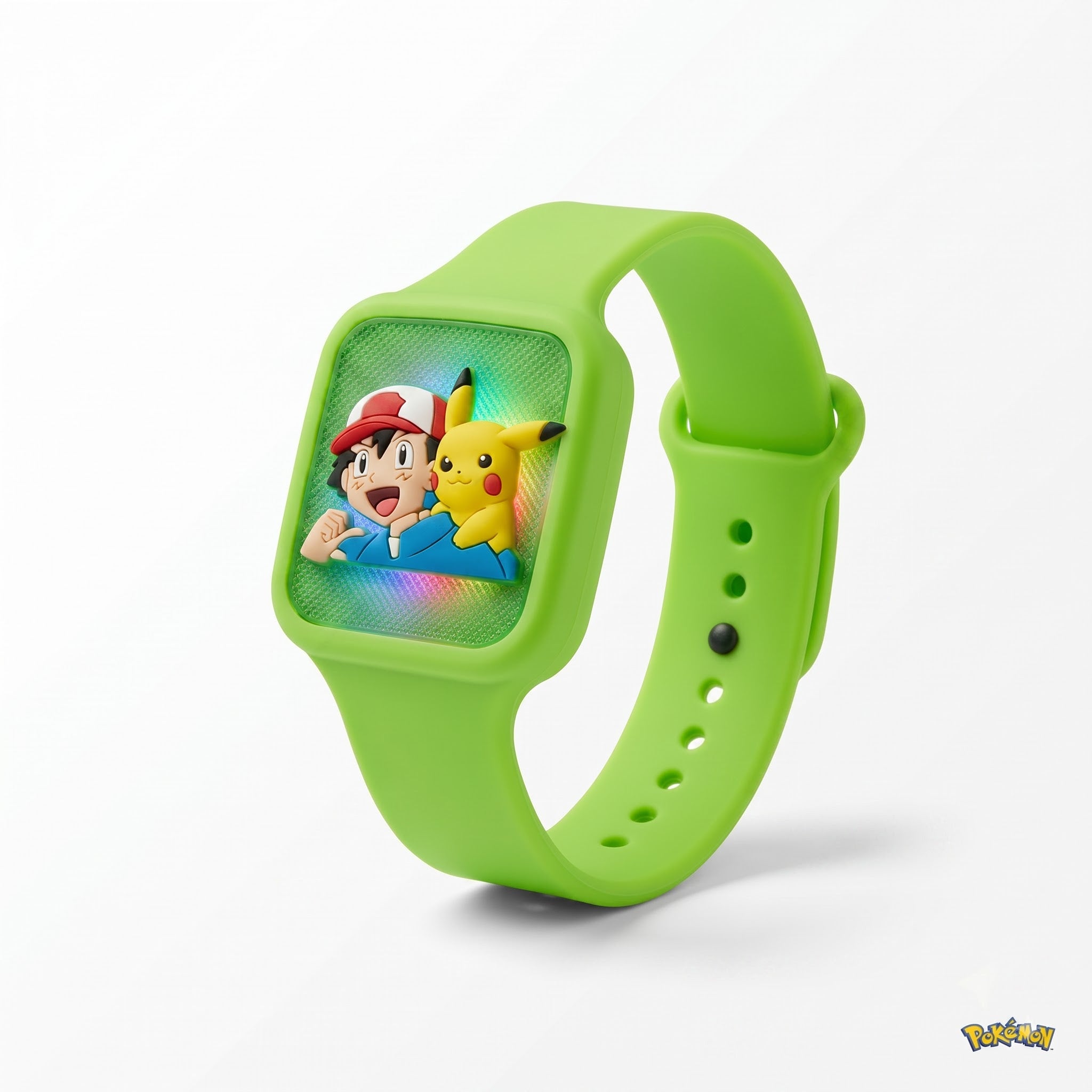 Pokemon LED Watch Kids Rakhi Green