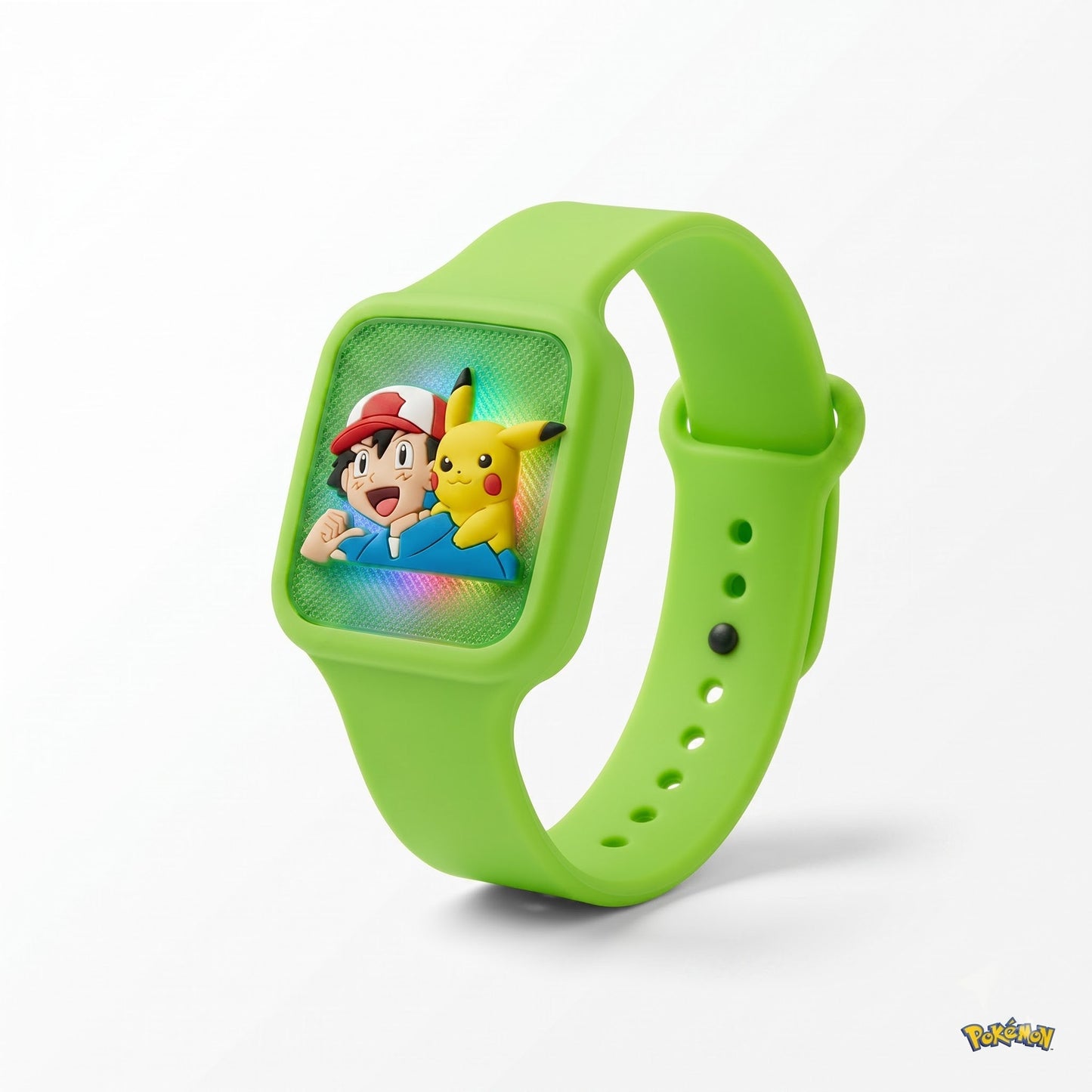 Pokemon LED Watch Kids Rakhi Green