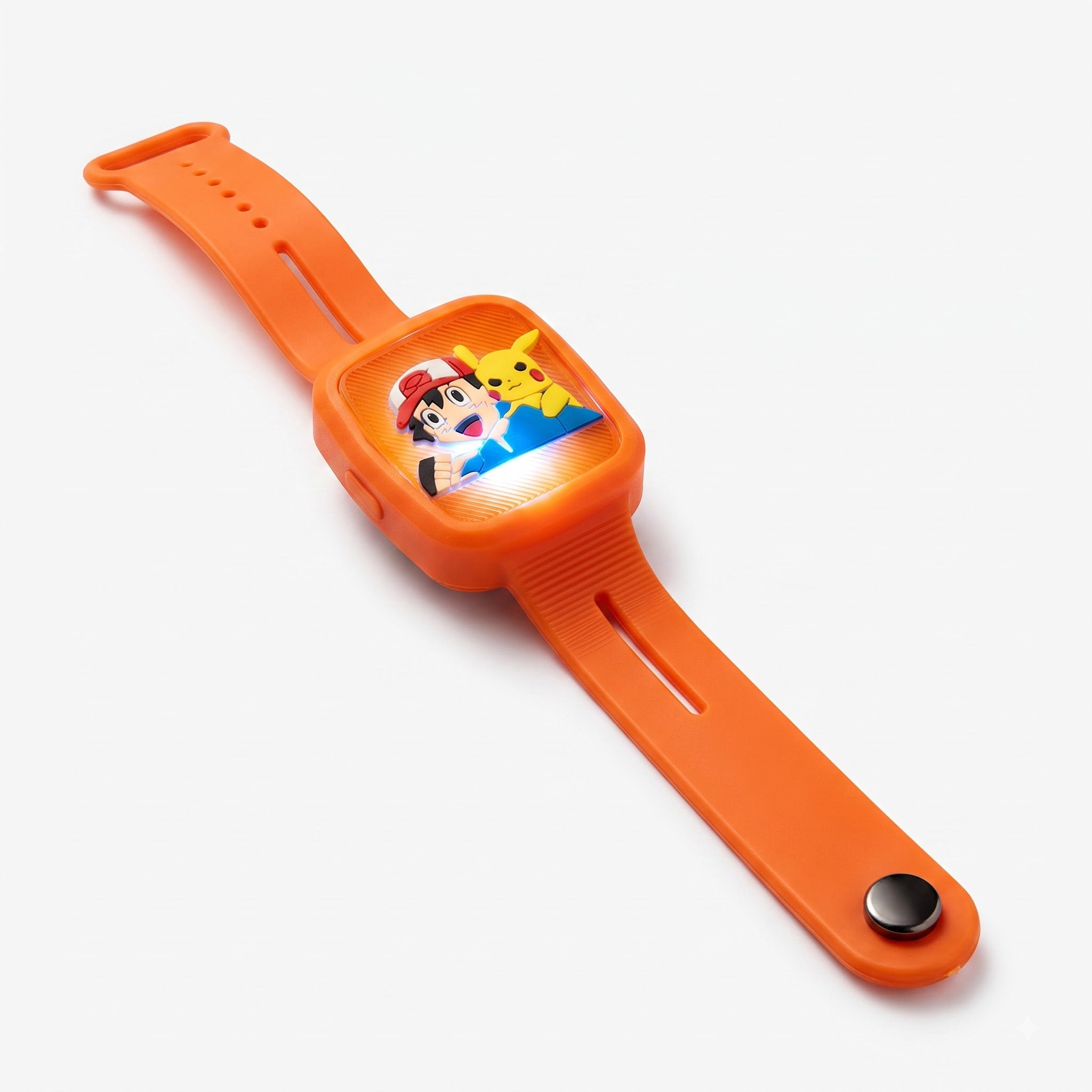 Pokemon LED Watch Kids Rakhi Orange