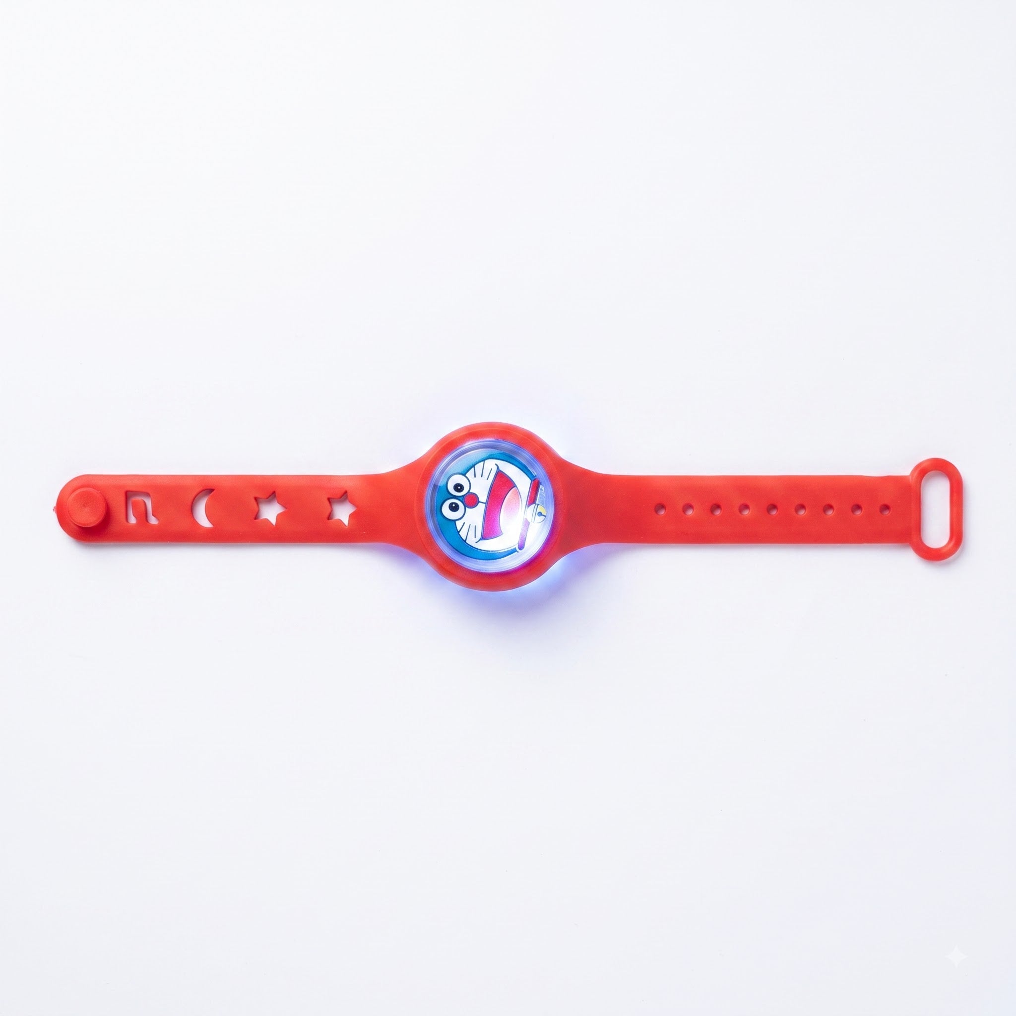 Doraemon Round LED Kids Rakhi