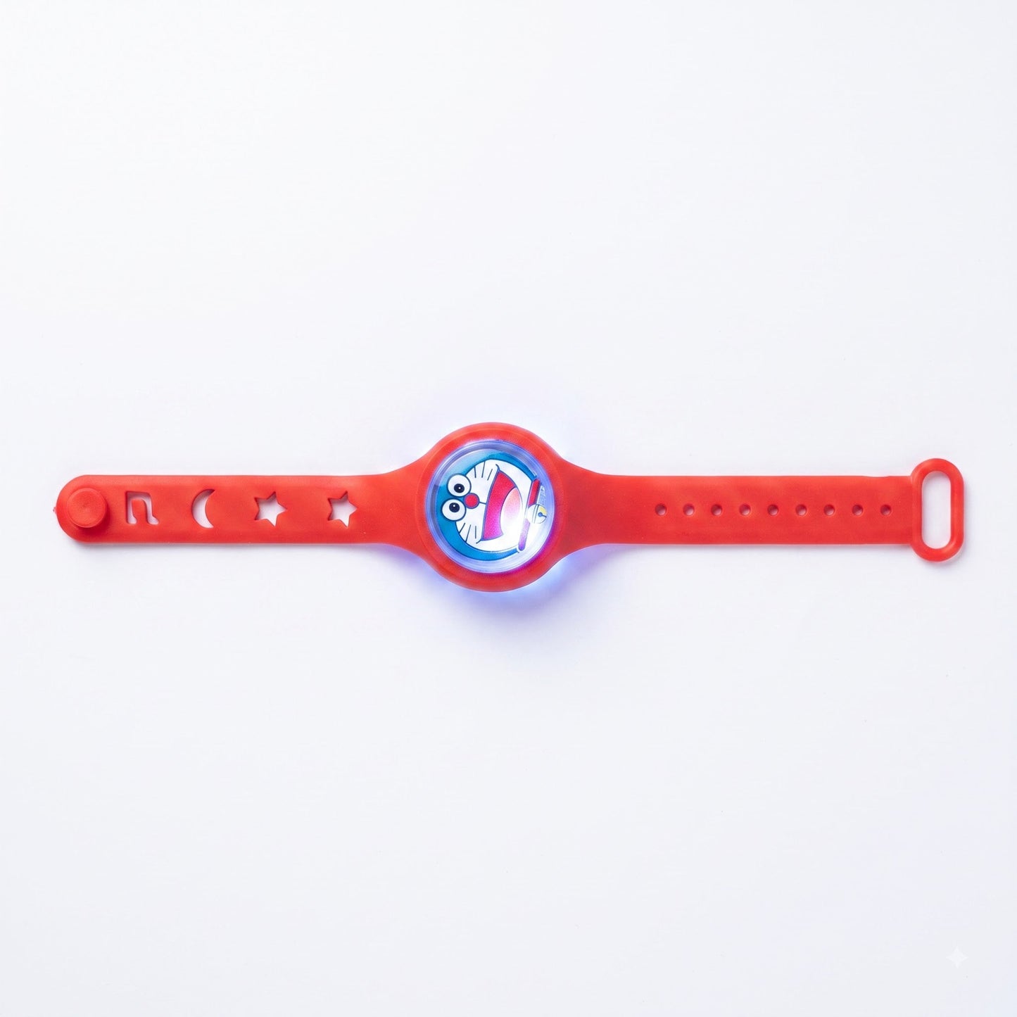 Doraemon Round LED Kids Rakhi