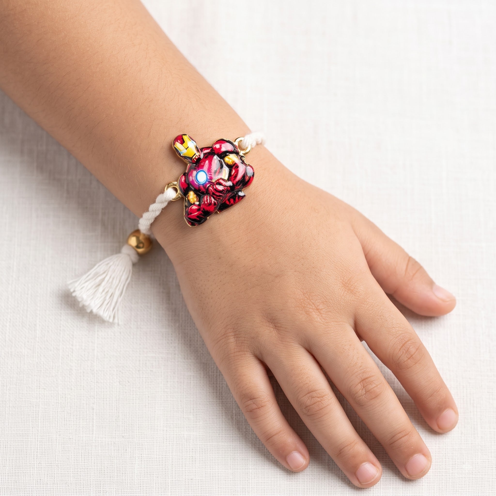 Iron Man Helmet Thread Kids Rakhi