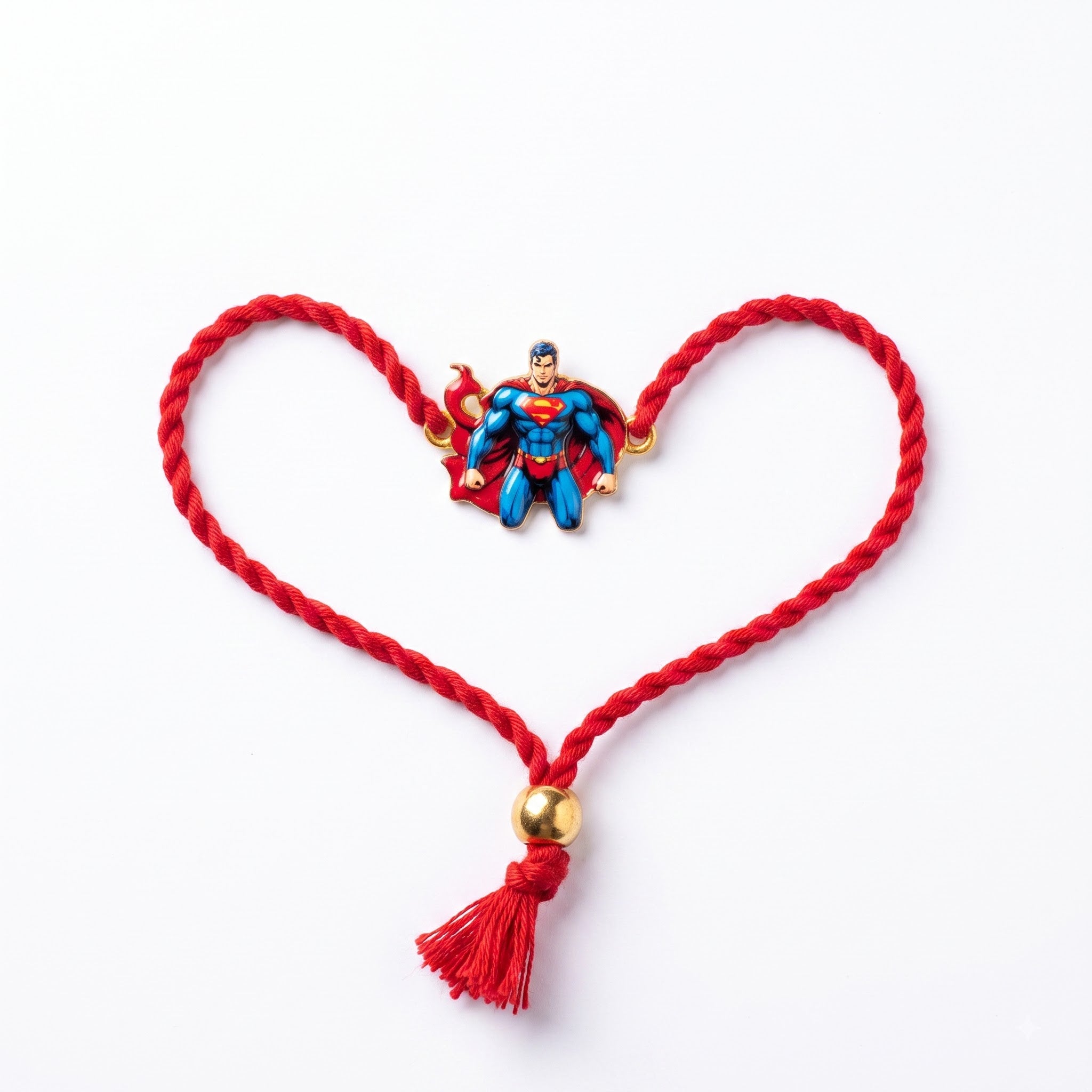 Flying Superman Thread Kids Rakhi