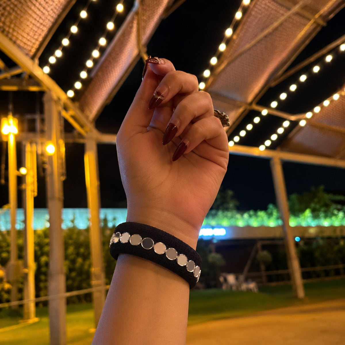 Abhla Dori Black Thread Bangle - image 5