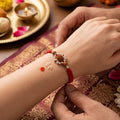 SILVER RAKHI